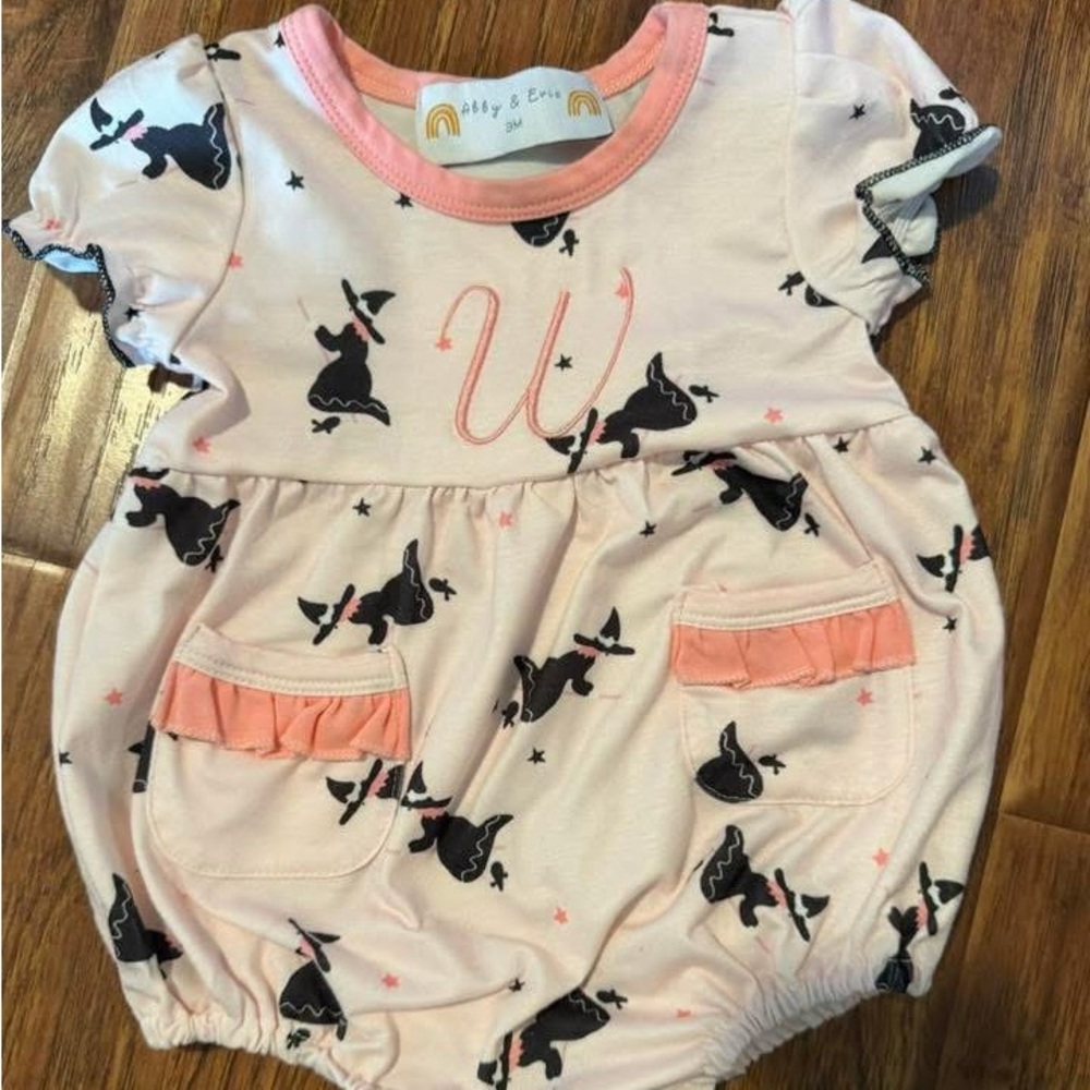 Abby & Finn Pink Baby Romper